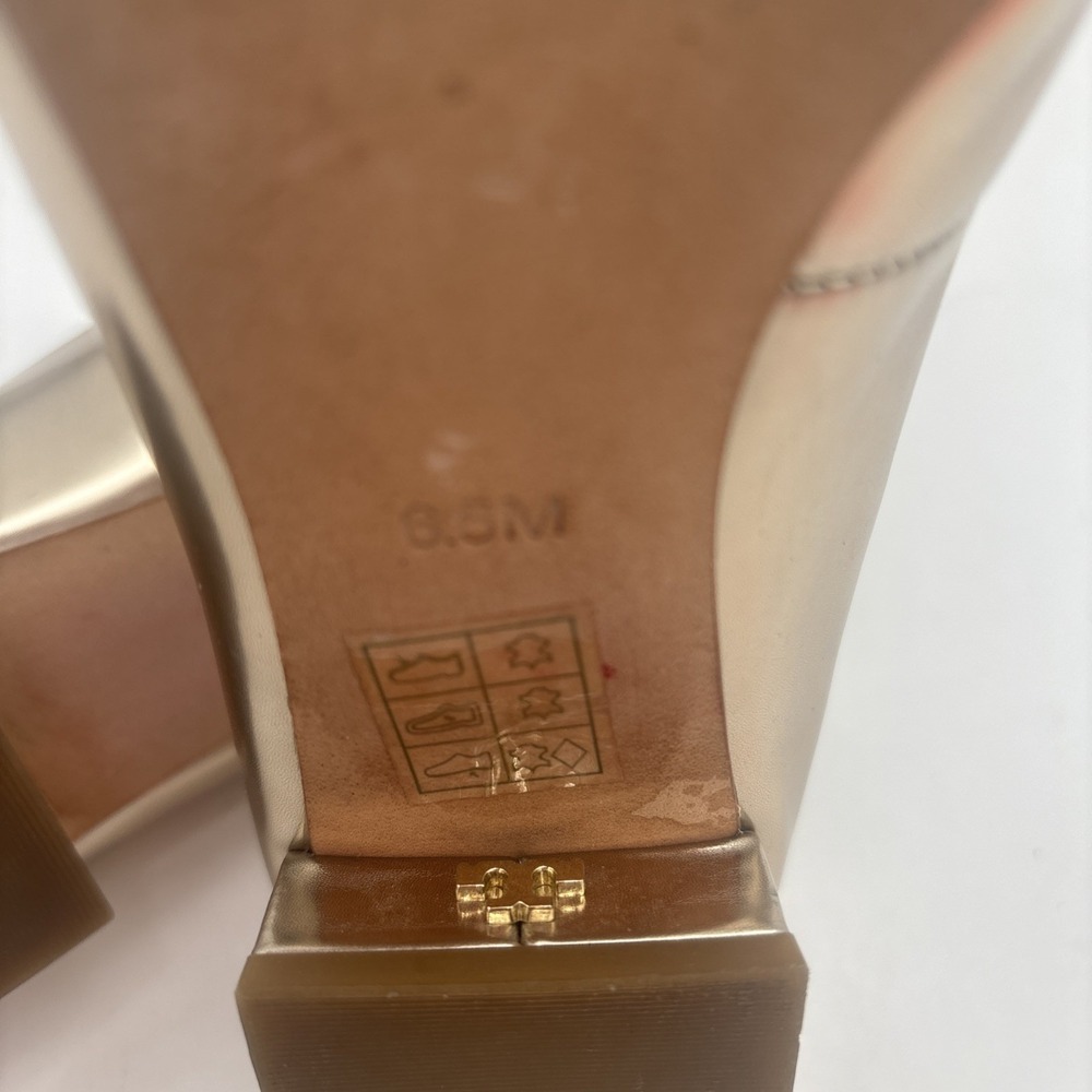 Tory‎ Burch Gold Metallic Size 6.5 M - Picture 8 of 12